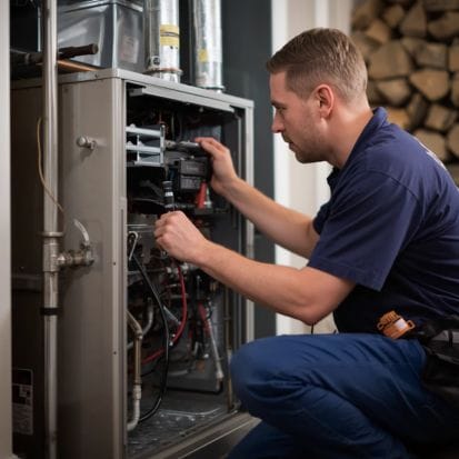 Furnace repair in Holly MI by Adkisson Air1 technician