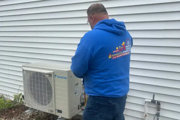AC repair in Holly MI by Adkisson Air1 technician