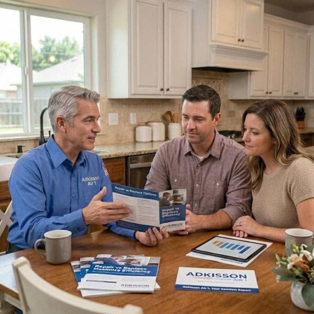 HVAC Financing in Holly MI being discussed